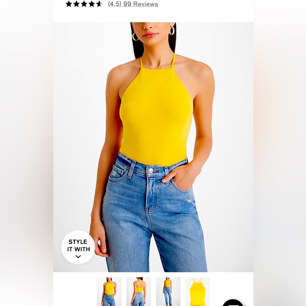 Soft yellow top